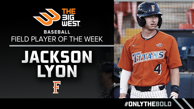 Final Big West Athlete of the Week Awards for 2022-23 Go to Junior Baseball  Standouts Miyao and Pinto - The Big West