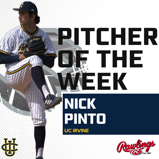 Final Big West Athlete of the Week Awards for 2022-23 Go to Junior Baseball  Standouts Miyao and Pinto - The Big West